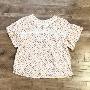 LOFT Women’s Floral Blouse | Size Large Petite